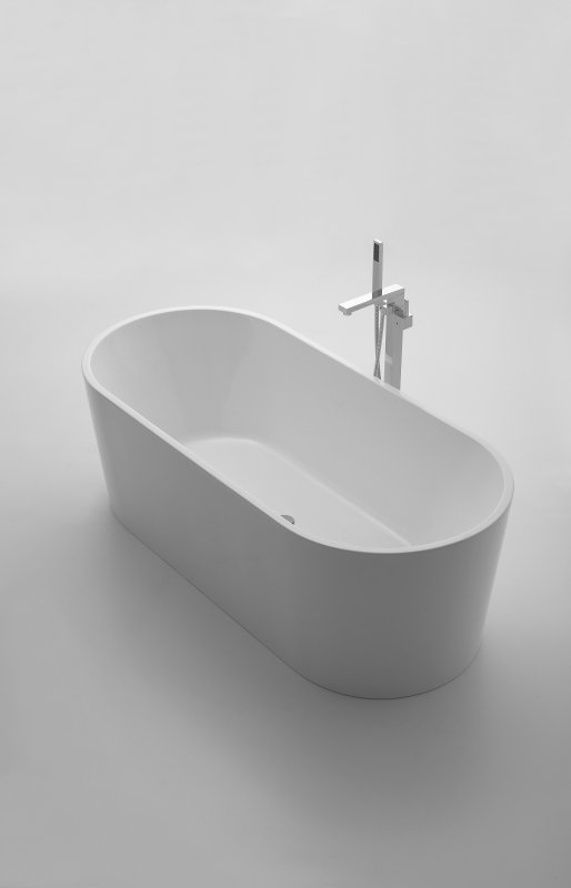 Фото Акриловая ванна BelBagno 160x75 BB71-1600-W0 без перелива
