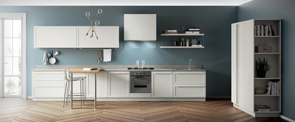 Фото Кухня Scavolini Carattere прямая 360 см