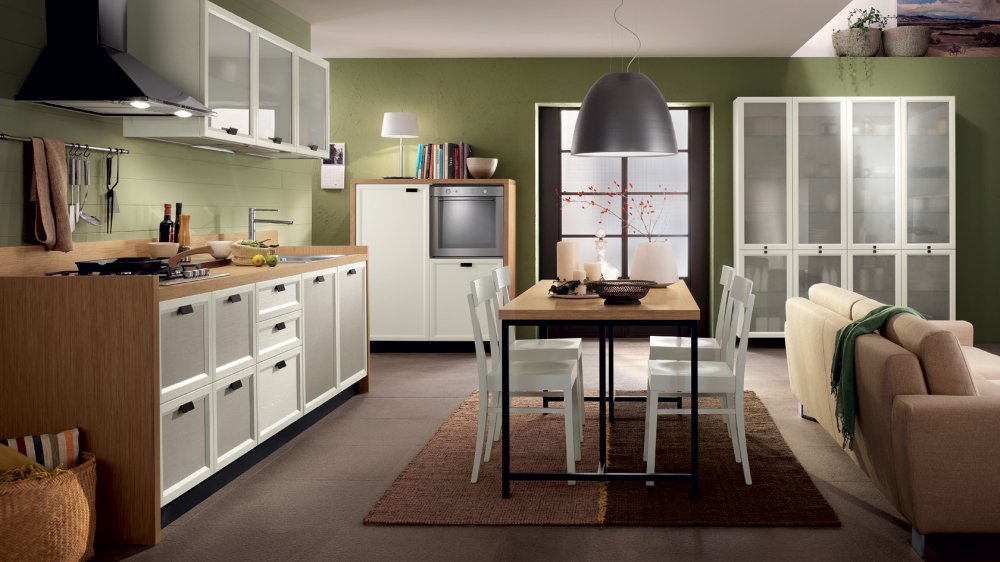 Фото Кухня Scavolini Atelier прямая 300 см