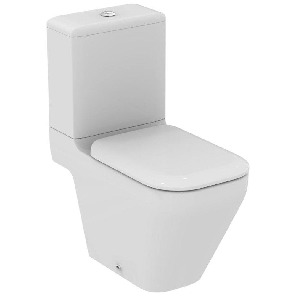 Фото Чаша напольного унитаза Ideal Standard Tonic II K316901 с сиденьем микролифт
