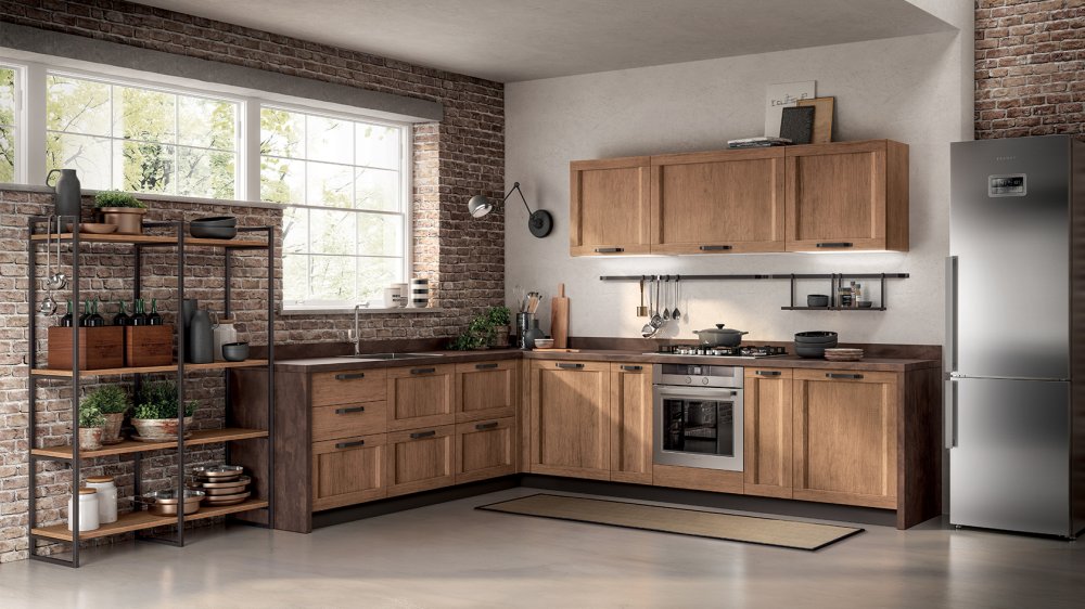 Фото Кухня Scavolini Sax угловая 330 на 270 см
