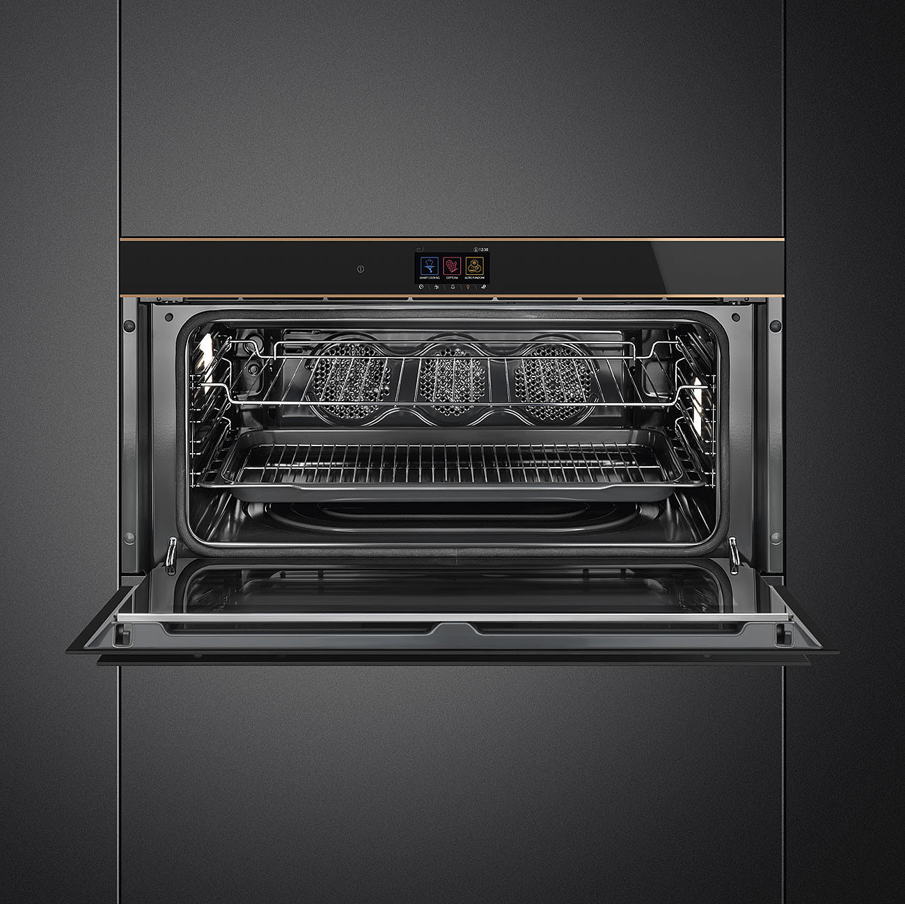 Фото Духовой шкаф Smeg SFPR9604TNR