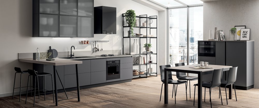Фото Кухня Scavolini Evolution угловая 390 на 210 см
