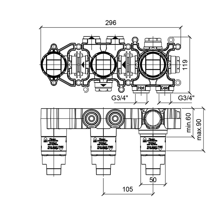 Фото Смеситель Almar Modular E176904 черный