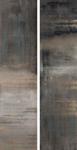 Фото Декор FASCIA RAKU DARK MIX 2 (I9R57051) 30x120 от ABK Ceramiche