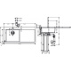 Фото Кухонная комбинация hansgrohe 450 с крылом C71-F450-12 43230800 сталь