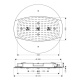 Фото Верхний душ hansgrohe Rainmaker Air 3jet 600 26115000 без подсветки, хром