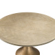 Фото Обеденный стол Melchior ROUND (брашированная латунь)