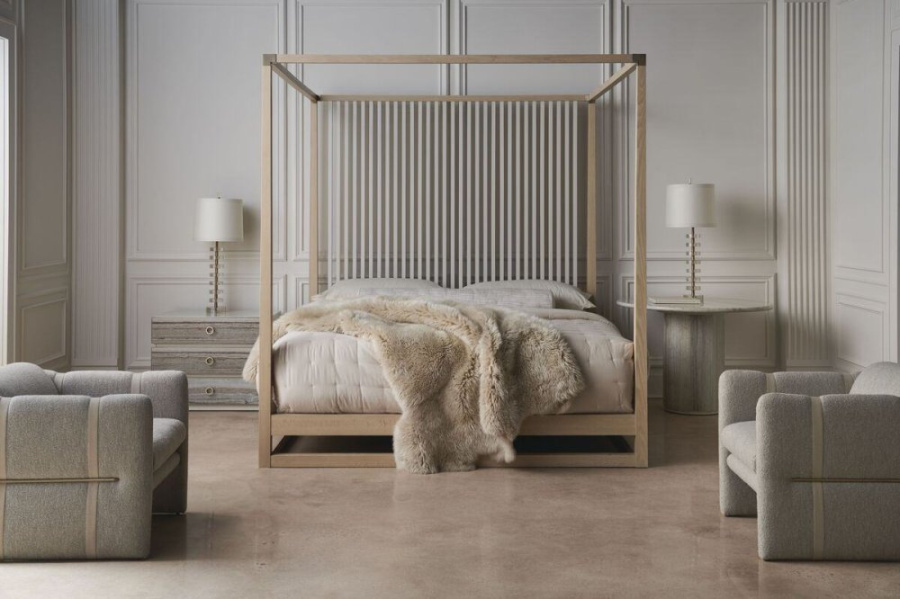 Фото Кровать Pinstripe Light (Queen Size)