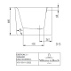 Фото Квариловая ванна Villeroy&Boch Oberon 2.1 180x80 UBQ180OBN9CL00VD01 левая альпийский белый