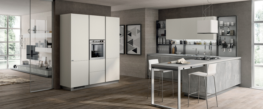 Фото Кухня Scavolini Evolution прямая 330 см
