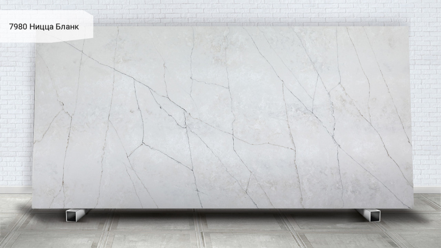 Фото Столешница Avant Quartz 7980 Ницца Бланк