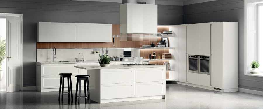 Фото Кухня Scavolini Carattere прямая 300 см