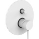Фото Комплект смесителей Paffoni Light KITLIG015BO006, белый матовый
