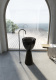 Фото Раковина Abber Kristall 45 AT2703Onyx-Black черный