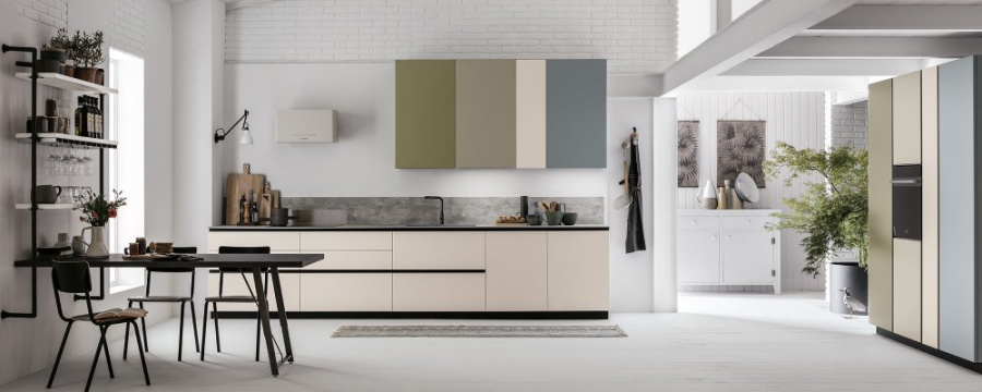 Фото Кухня Stosa Color Trend прямая