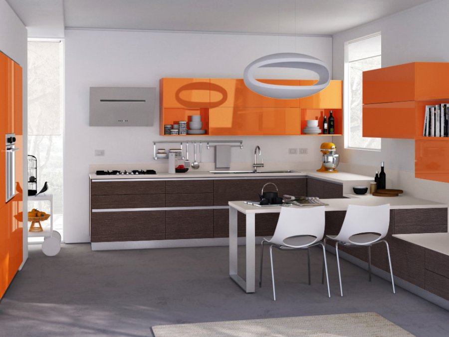 Фото Кухня Scavolini Evolution прямая 330 см