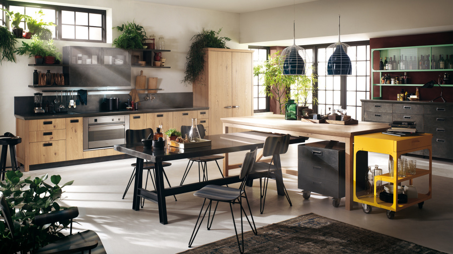 Фото Кухня Scavolini Diesel угловая 377 на 275 см