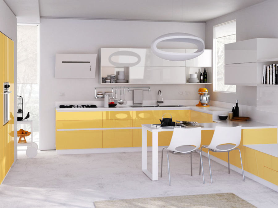 Фото Кухня Scavolini Evolution прямая 330 см