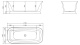 Фото Акриловая ванна BelBagno 170x80 BB400-1700-800
