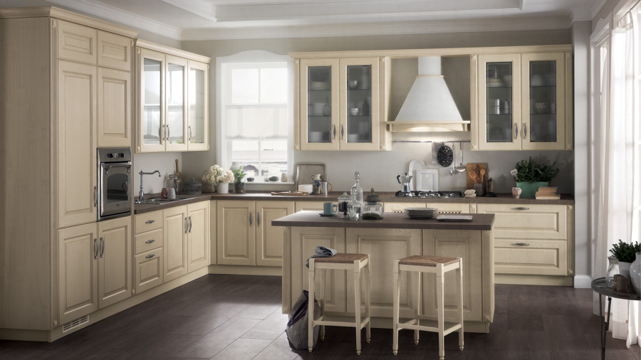 Фото Кухня Scavolini Madelein угловая 365 на 125 см