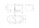 Фото Акриловая ванна BelBagno 170x80 BB71-1700-W0 без перелива