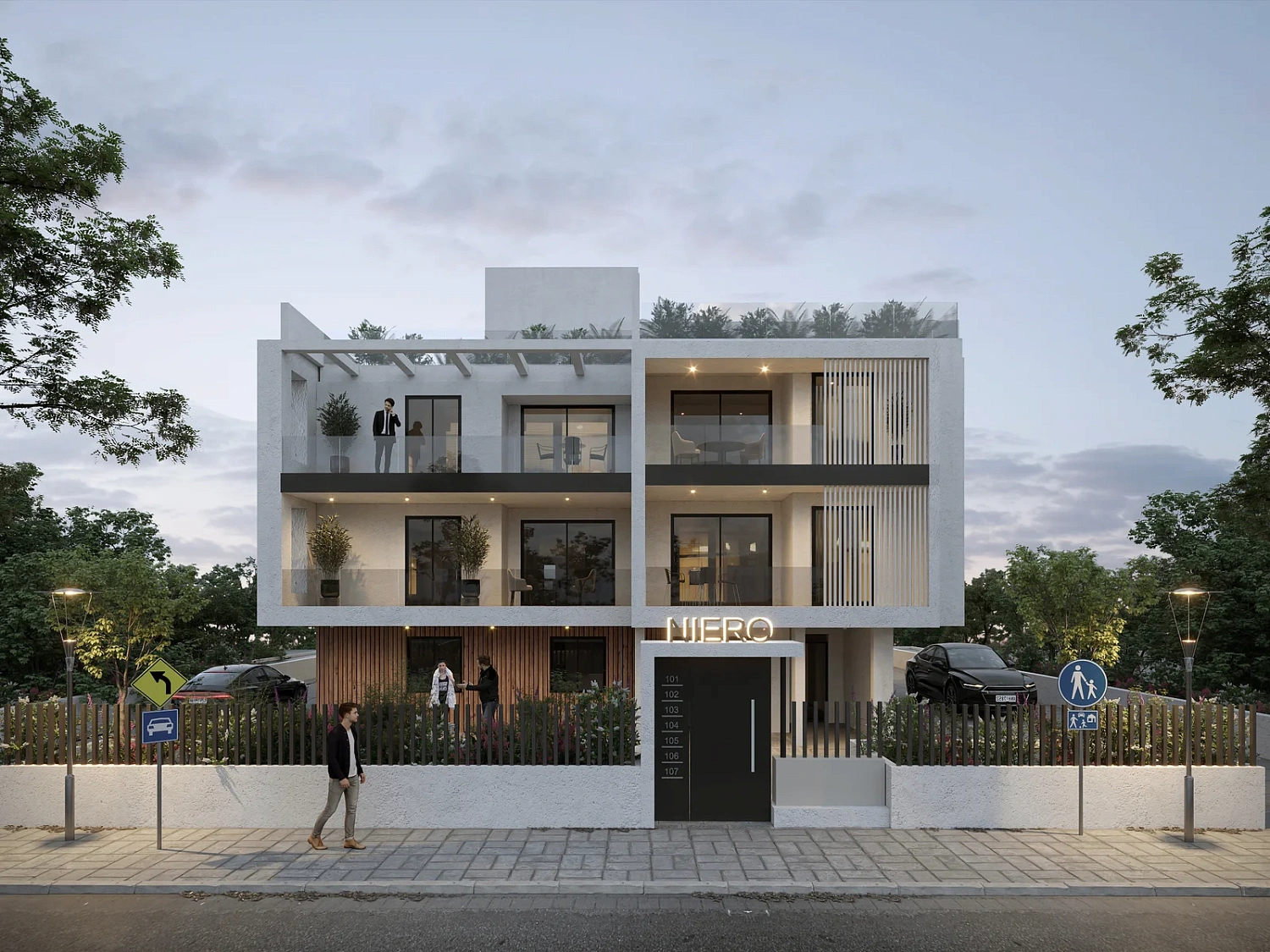 Жилой комплекс Niero City Apartments