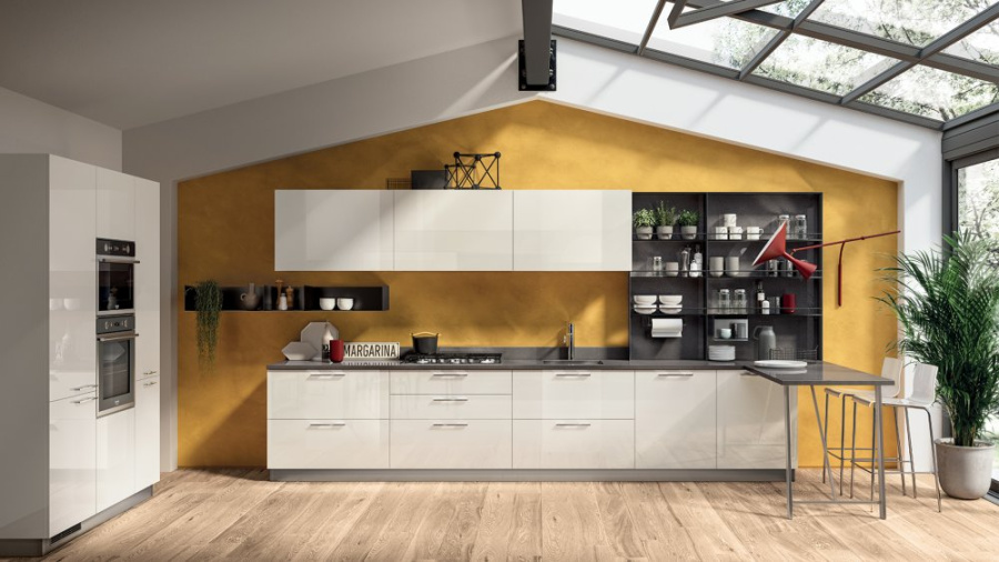 Фото Кухня Scavolini Sax прямая 300 см