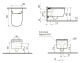 Фото Подвесной унитаз Vitra V-Care 5674B003-6193