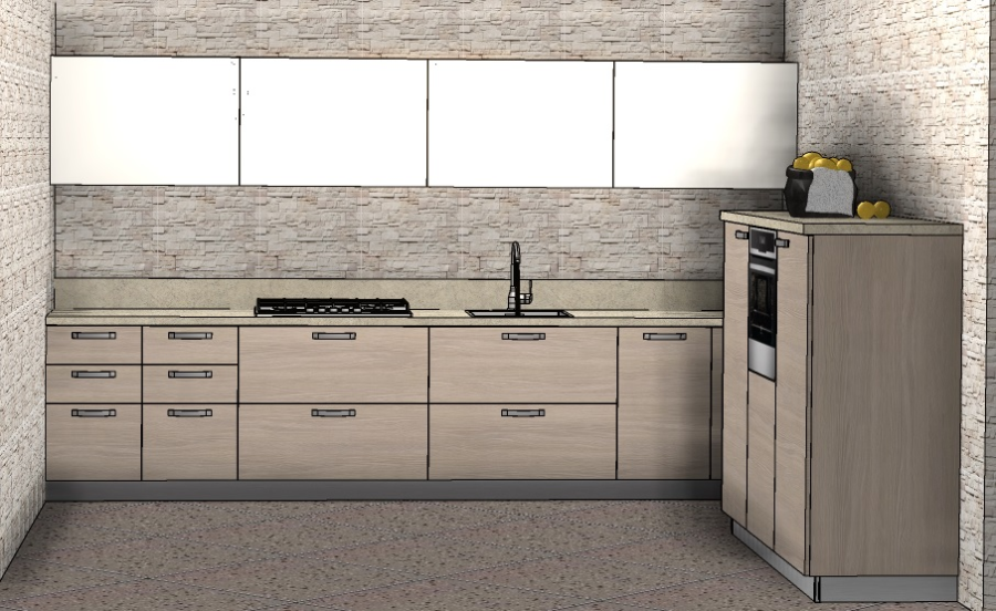 Фото Кухня Scavolini Urban прямая 360 см