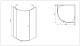 Фото Душевой уголок AM.PM Sensation W30G-D90R1-200-CT-R