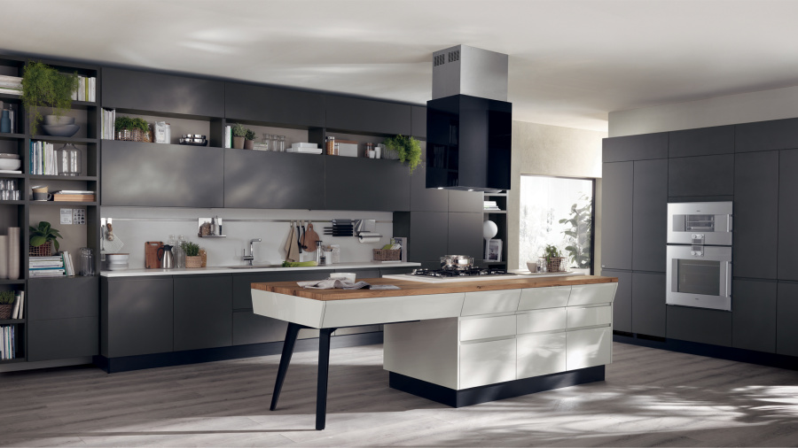 Фото Кухня Scavolini Motus прямая 405 см