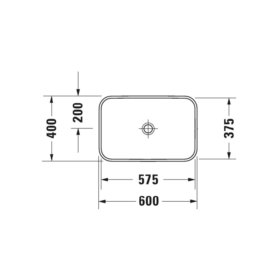Фото Раковина Duravit Happy D.2 Plus 60 2359601300 антрацит матовый