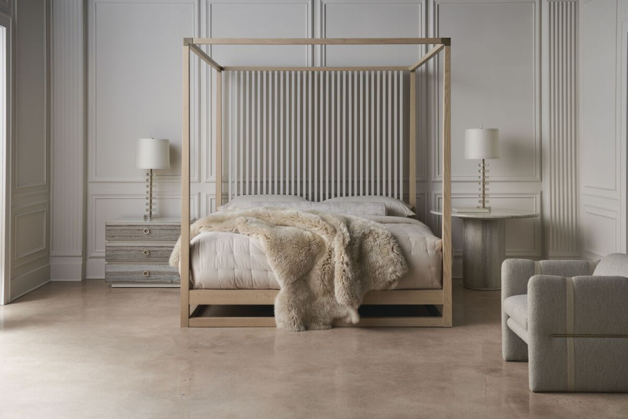 Фото Кровать Pinstripe Light (Queen Size)