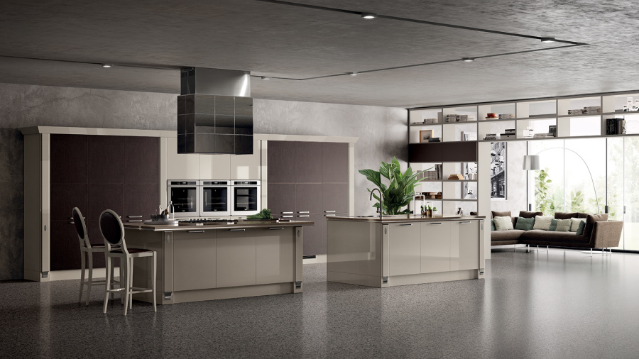 Фото Кухня Scavolini Exclusiva угловая 365 на 270 см