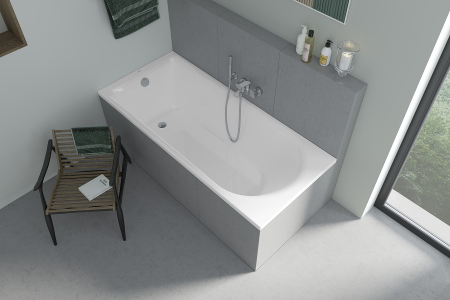 Фото Акриловая ванна Duravit D-Neo 180х80 700475000000000