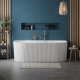 Фото Акриловая ванна BelBagno 170x80 BB713-1700-800-MATT белая матовая