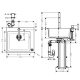 Фото Кухонная комбинация hansgrohe C51-F450-06 43217000, хром