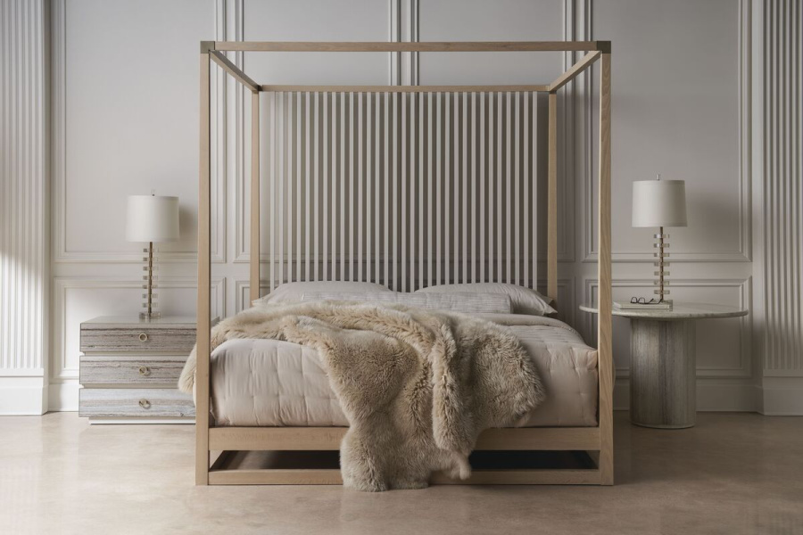 Фото Кровать Pinstripe Light (Queen Size)