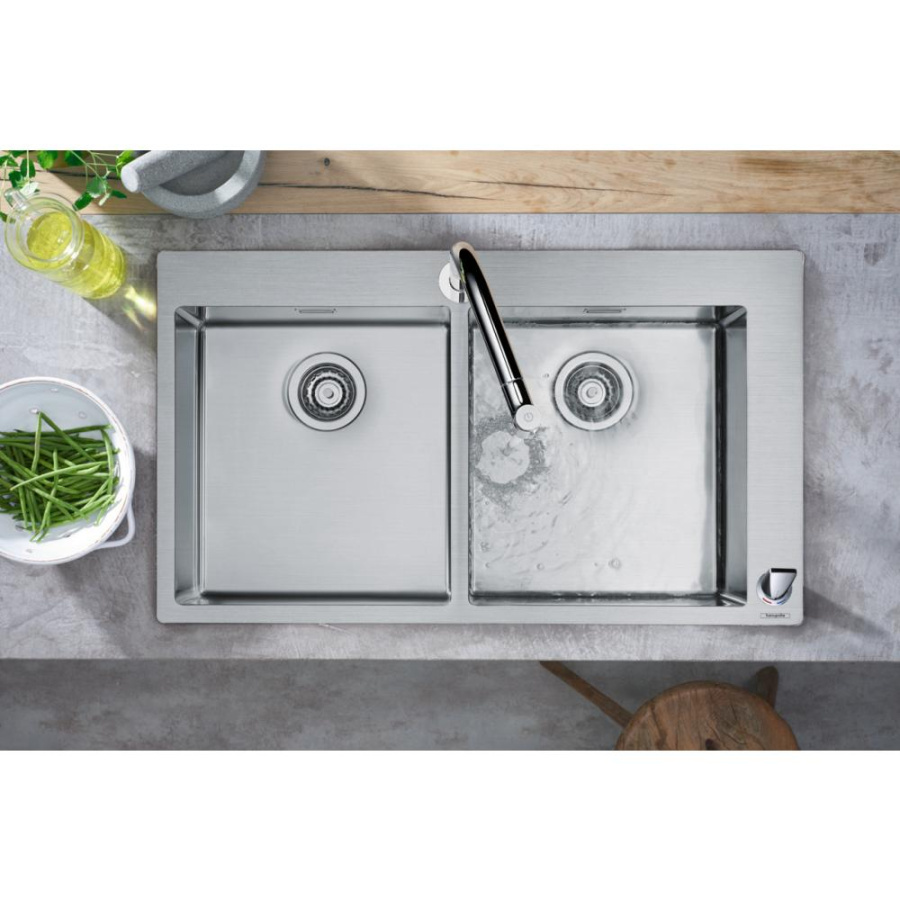 Фото Кухонная комбинация hansgrohe 370/370 C71-F765-10 43203000