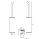 Фото Туалетный ершик Gessi 316 54720#299 черный матовый