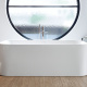 Фото Ванна отдельностоящая Duravit Happy D2 Plus 180х80 700453000000000 c двумя наклонами для спины