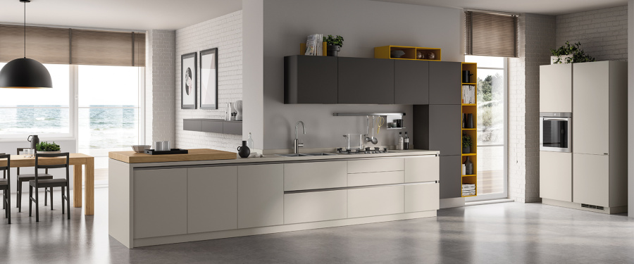 Фото Кухня Scavolini Evolution угловая 390 на 210 см