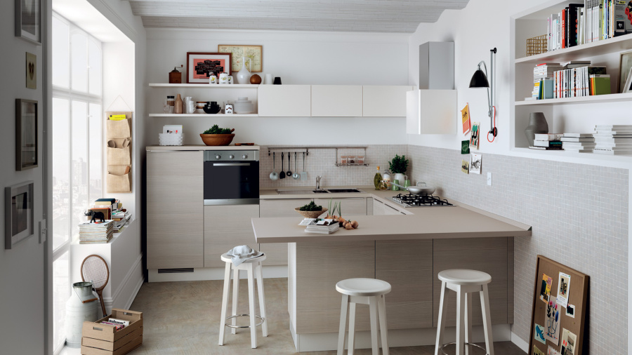 Фото Кухня Scavolini Urban прямая 360 см