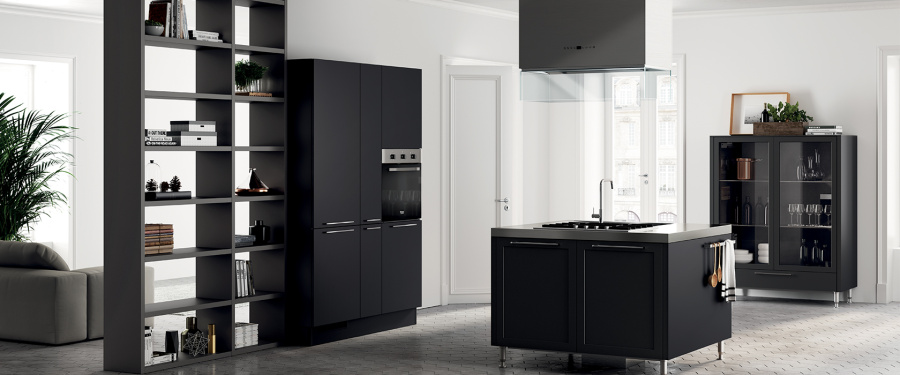 Фото Кухня Scavolini Carattere прямая 300 см