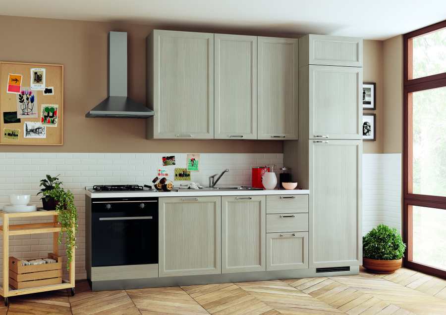 Фото Кухня Scavolini Highland прямая 300 см