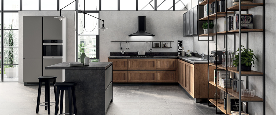 Фото Кухня Scavolini Evolution прямая 330 см