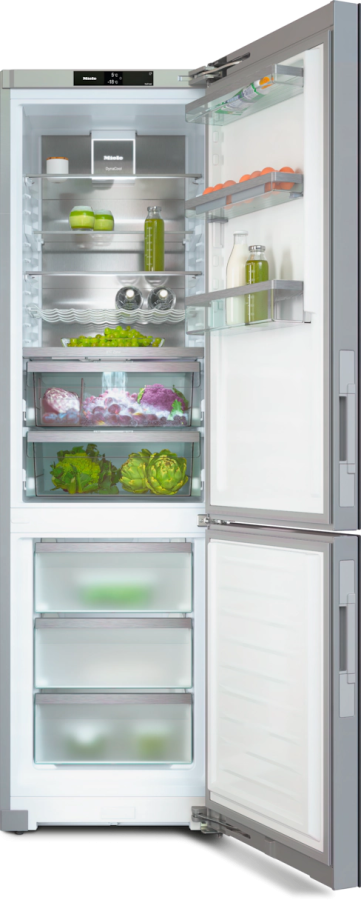 Фото Холодильник с морозильной камерой Miele KFN 4898 AD GRGR steel