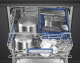 Фото Посудомоечная машина Smeg STL333CL