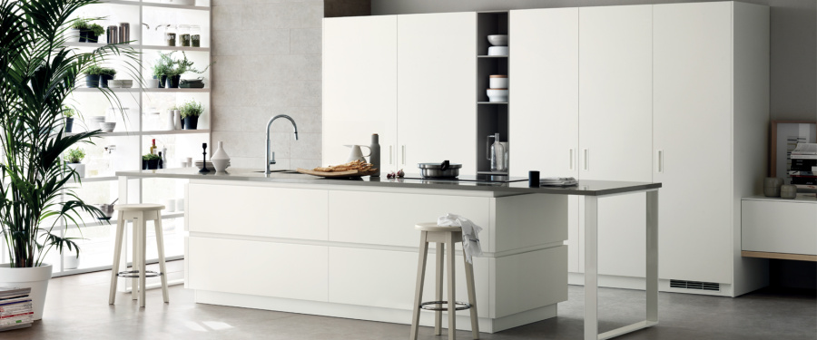 Фото Кухня Scavolini Foodshelf прямая 423 см